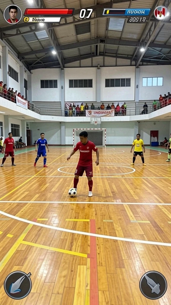 a200m - Tangkapan layar menampilkan aksi seru dalam permainan.
